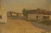 unknow artist The house where Joseph Haydn was born France oil painting artist